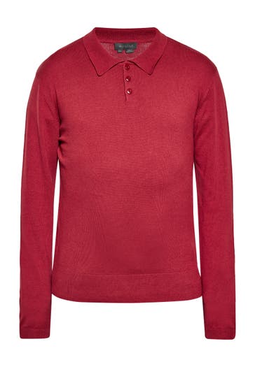 DREIMASTER Pullover Weinrot