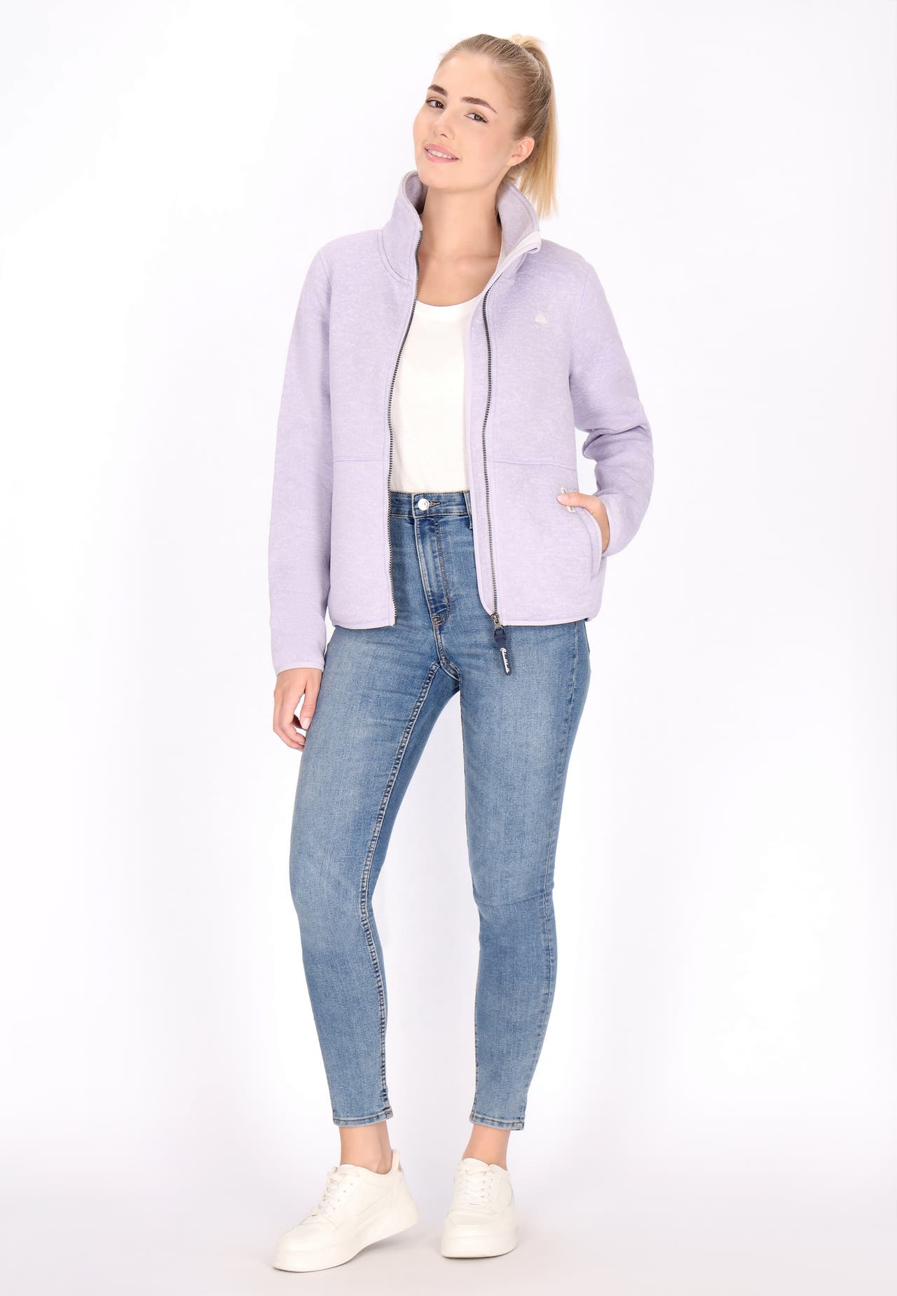 SCHMUDDELWEDDA Übergangsjacke Grauviolett Melange, Bild 1