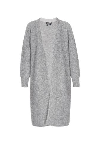 DREIMASTER Strickjacke grey melange