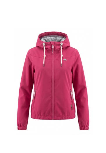 SCHMUDDELWEDDA Regenjacke Rotpink