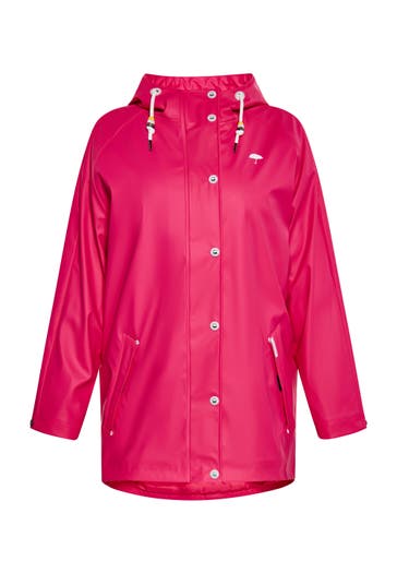 SCHMUDDELWEDDA Regenjacke Himbeerpink