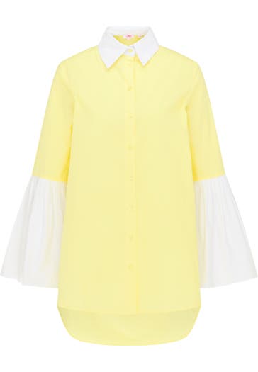 MYMO Casual-Bluse Zitrone