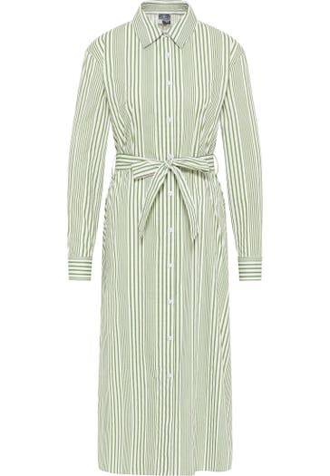 DREIMASTER Casual-Kleid Wollweiss Helloliv