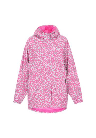 SCHMUDDELWEDDA Übergangsjacke aqua pink leo