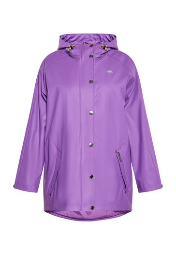 SCHMUDDELWEDDA Regenjacke Lila