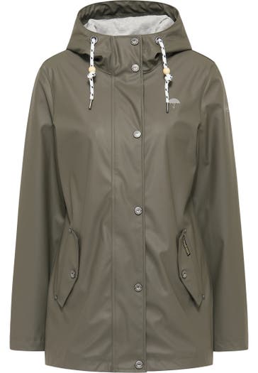 SCHMUDDELWEDDA Regenjacke Oliv