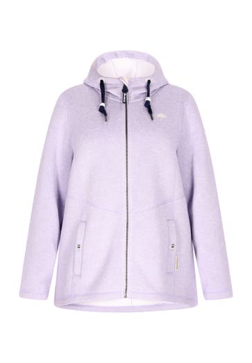 SCHMUDDELWEDDA Übergangsjacke Grauviolett Melange