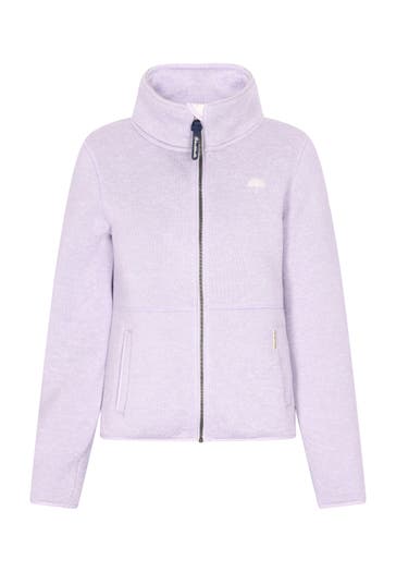 SCHMUDDELWEDDA Übergangsjacke Grauviolett Melange