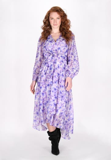 DREIMASTER Maxikleid lilac