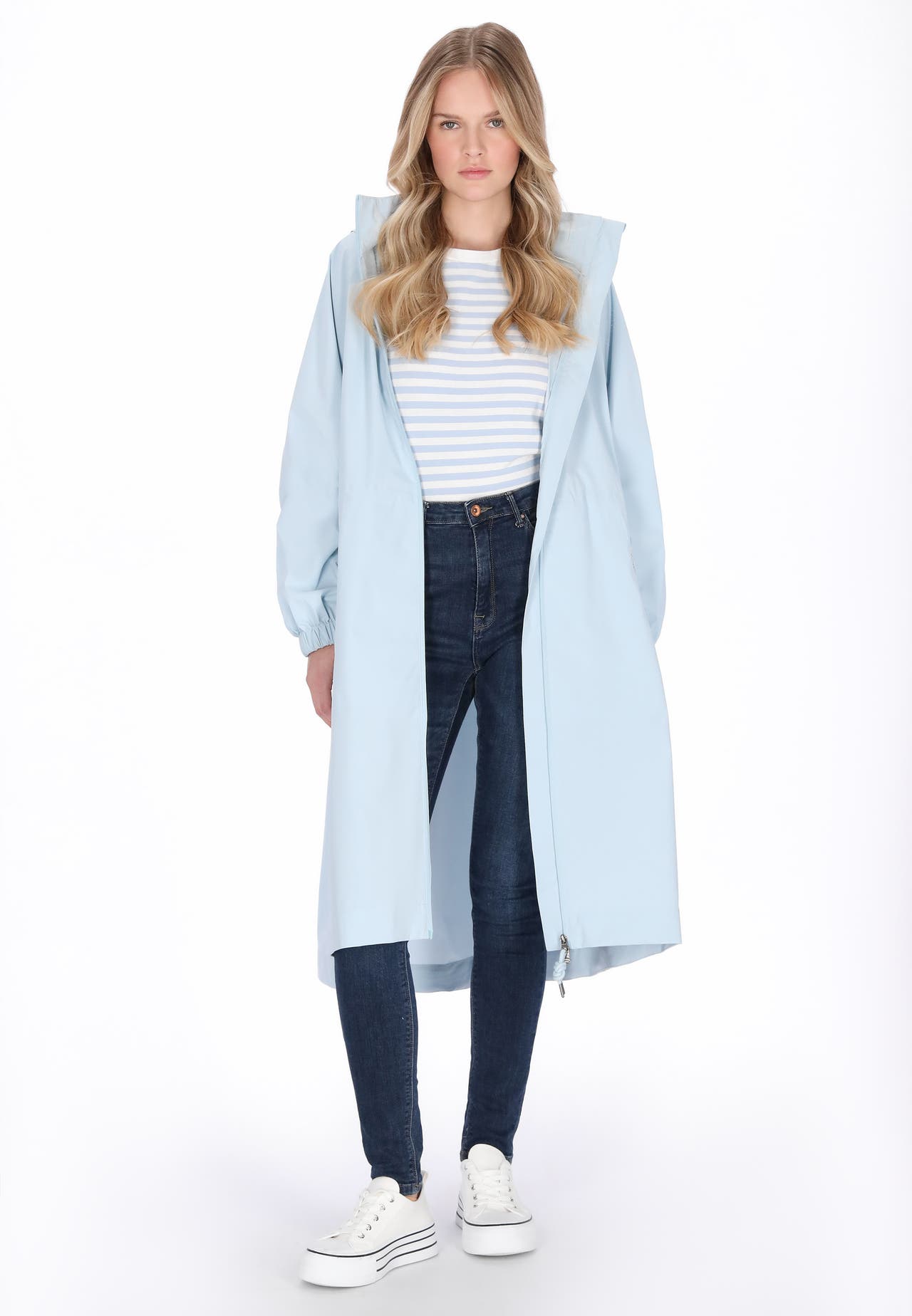 SCHMUDDELWEDDA Regenjacke light blue, Bild 1