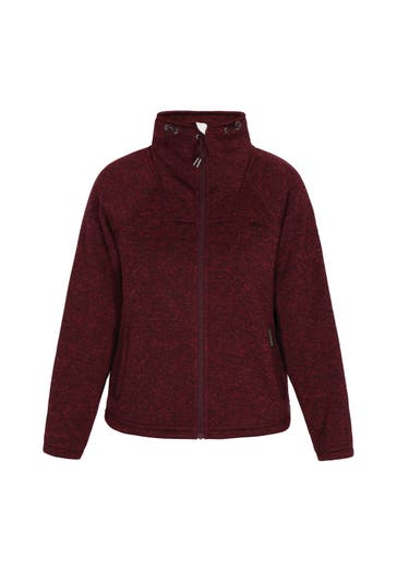 SCHMUDDELWEDDA Übergangsjacke burgundy melange