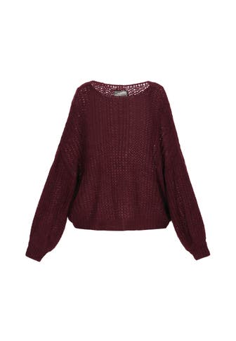 DREIMASTER Pullover burgundy