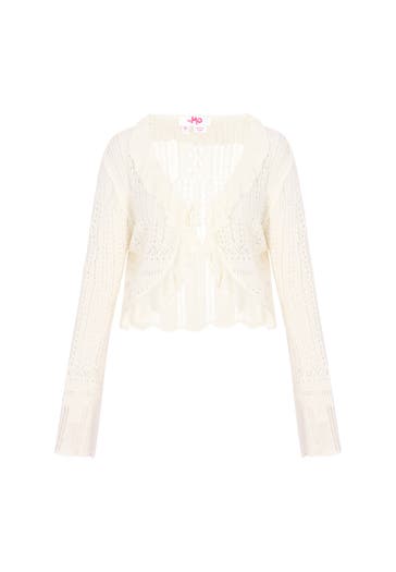 MYMO Strickjacke offwhite