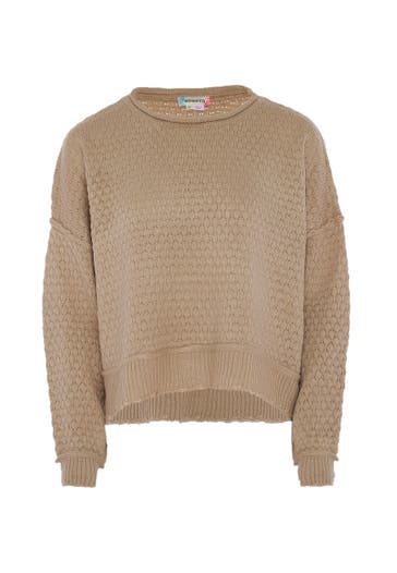 MYMO Pullover Wollweiss