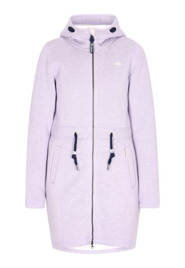 SCHMUDDELWEDDA Mantel Grauviolett Melange
