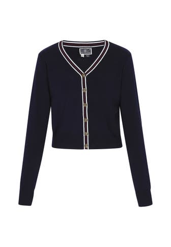 DREIMASTER Strickjacke navy