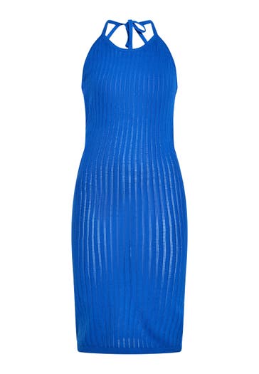 MYMO Casual-Kleid Kobaltblau