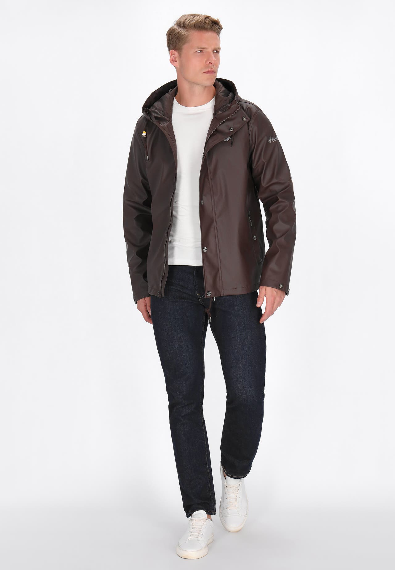 SCHMUDDELWEDDA Übergangsjacke dark brown, Bild 1