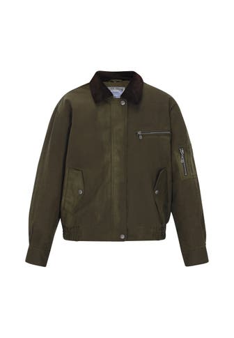 DREIMASTER Übergangsjacke dark olive