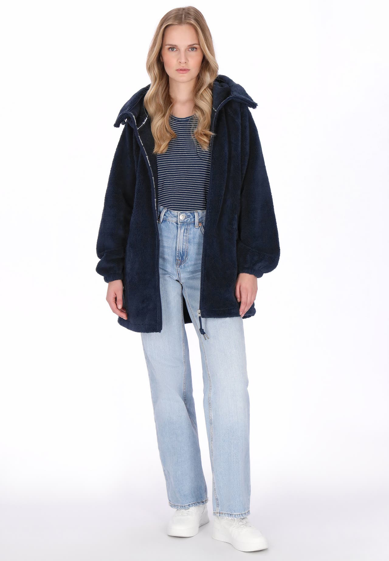 SCHMUDDELWEDDA Mantel navy, Bild 1