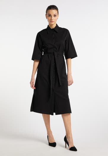 DREIMASTER Casual-Kleid Schwarz