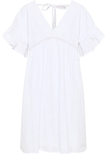 DREIMASTER Casual-Kleid Weiss