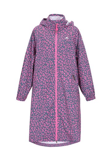 SCHMUDDELWEDDA Regenjacke pink navy leo