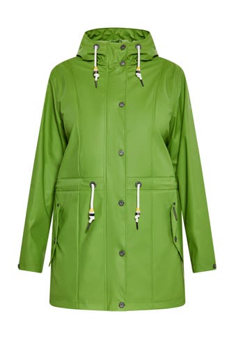 SCHMUDDELWEDDA Regenjacke Hellgrün