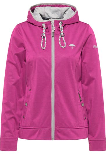 SCHMUDDELWEDDA Übergangsjacke Fuchsiapink