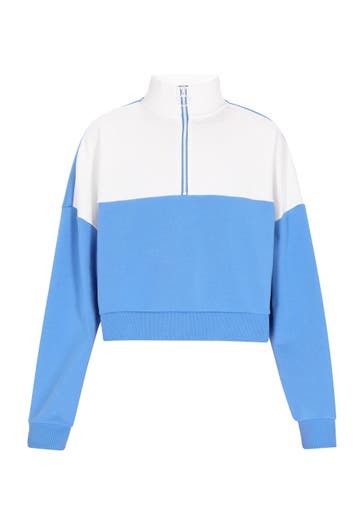 MYMO Sweatshirt white blue