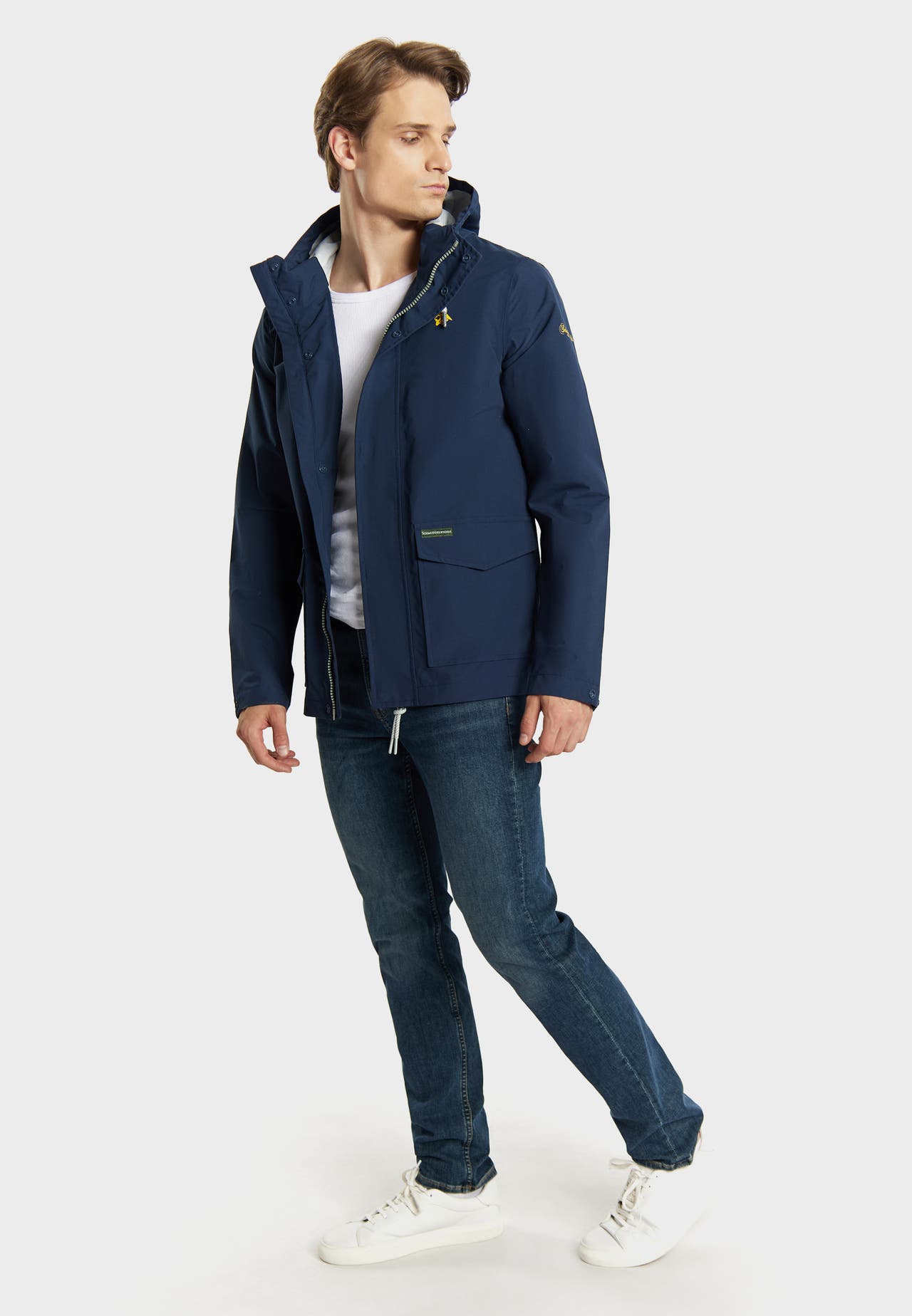 SCHMUDDELWEDDA Regenjacke Marine, Bild 1