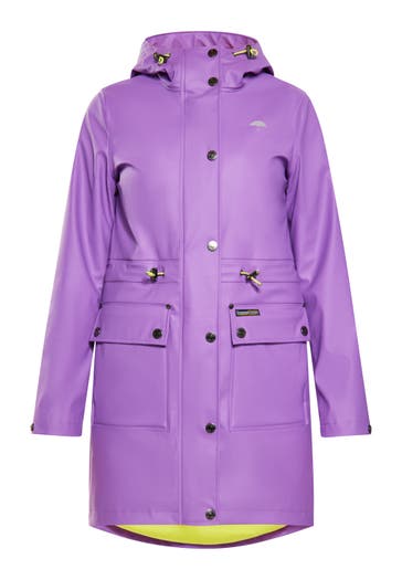 SCHMUDDELWEDDA Regenjacke Lila