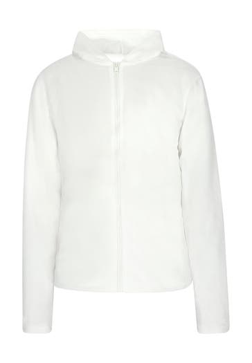 DREIMASTER Fleecejacke Optik Weiss