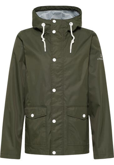 DREIMASTER Regenjacke Dunkeloliv