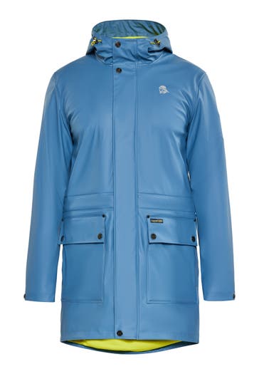 SCHMUDDELWEDDA Regenjacke Stahlblau