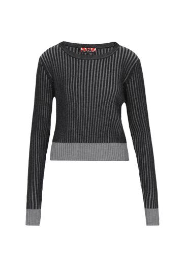 MYMO Pullover black grey