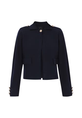 DREIMASTER Strickjacke navy