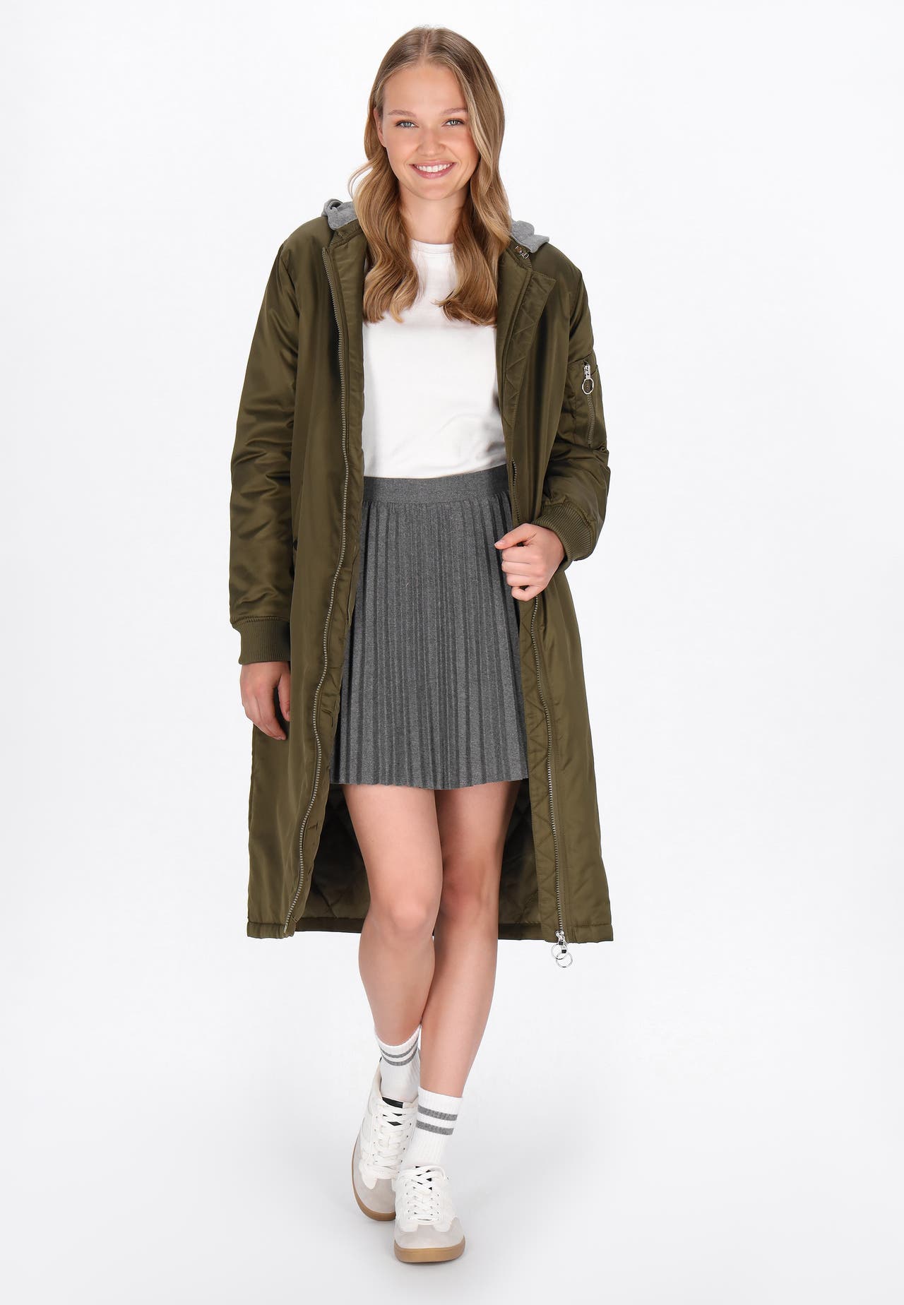 MYMO Mantel olive, Bild 1