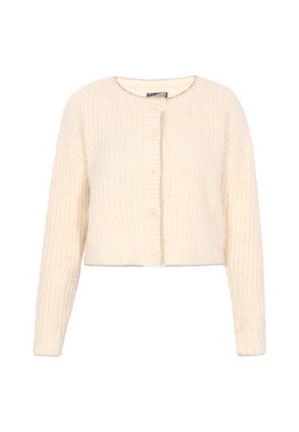 DREIMASTER Strickjacke offwhite