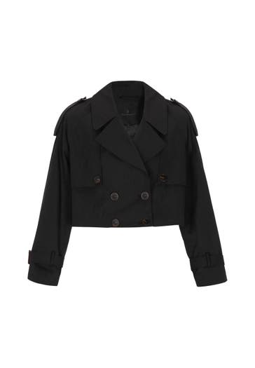 DREIMASTER Mantel black