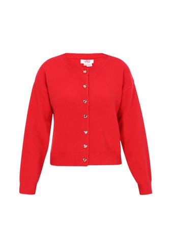 MYMO Strickjacke red