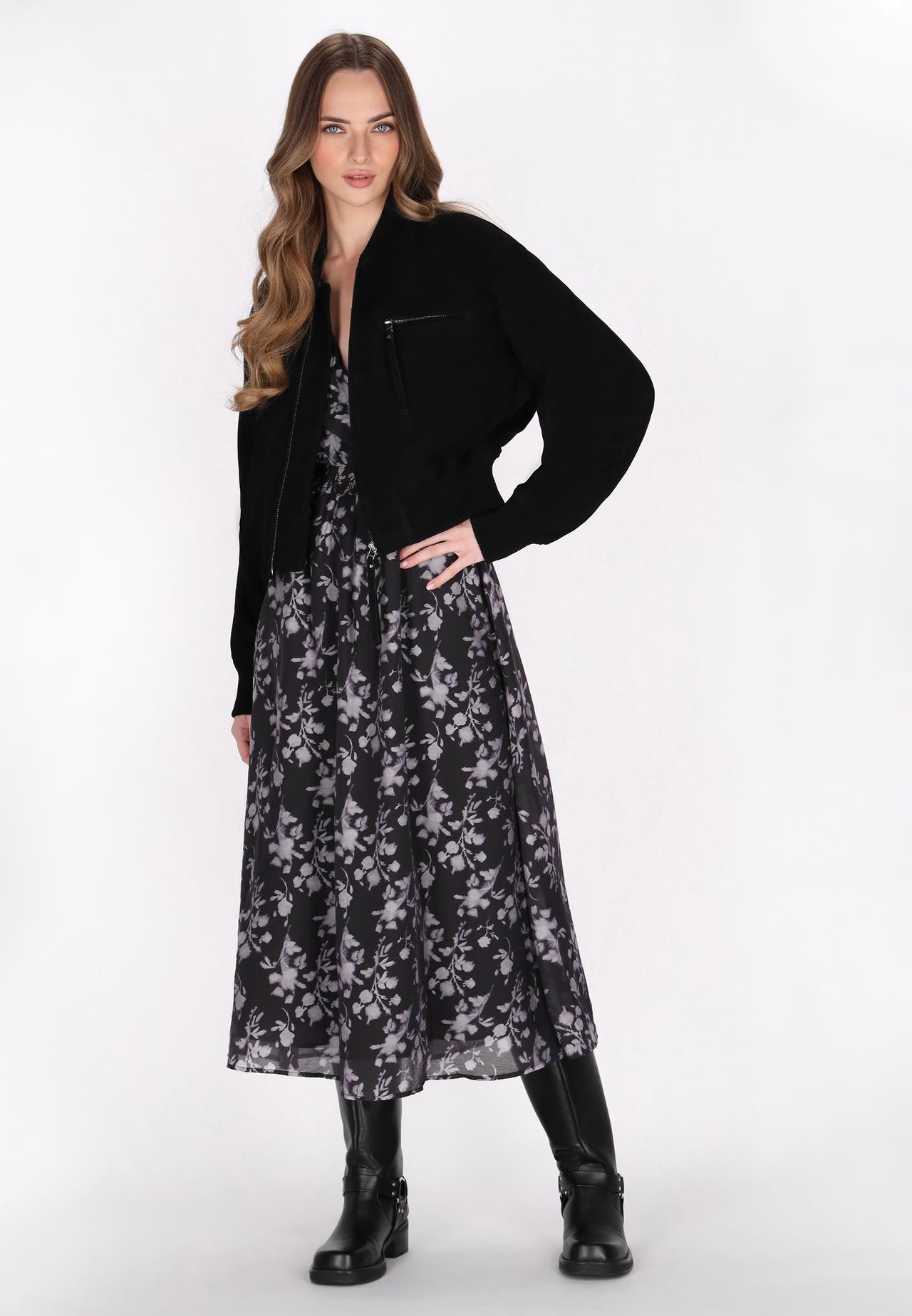 DREIMASTER Lederjacke Black, Bild 1