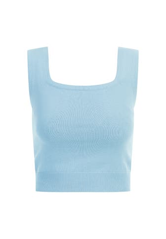 MYMO Top Hellblau