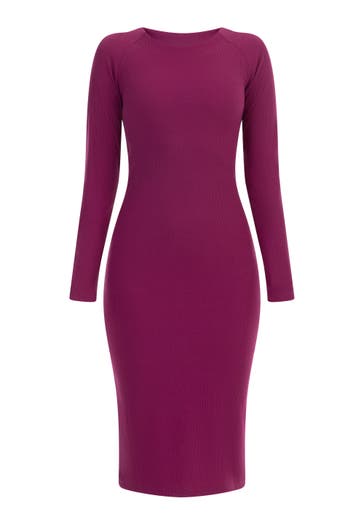 MYMO Casual-Kleid Fuchsia