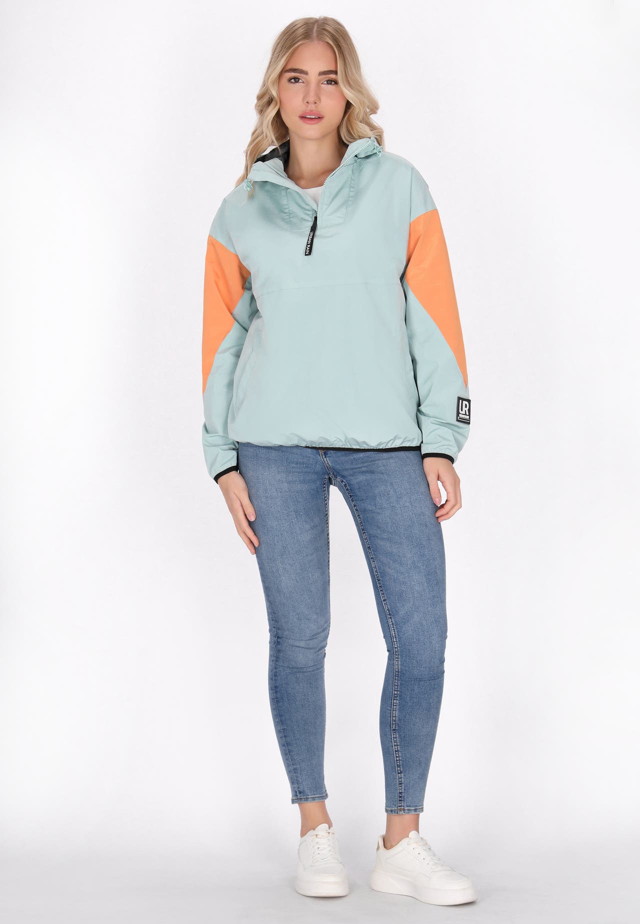 SCHMUDDELWEDDA Blouson Pastellmint Colorblock, Bild 1