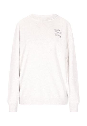 DREIMASTER Sweatshirt Wollweiss Melange