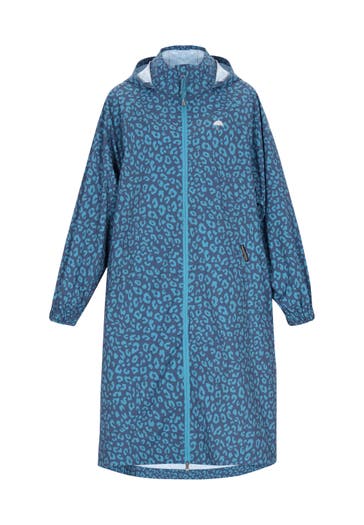 SCHMUDDELWEDDA Regenjacke dark aqua navy leo