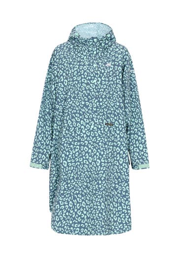 SCHMUDDELWEDDA Regenjacke aqua navy leo