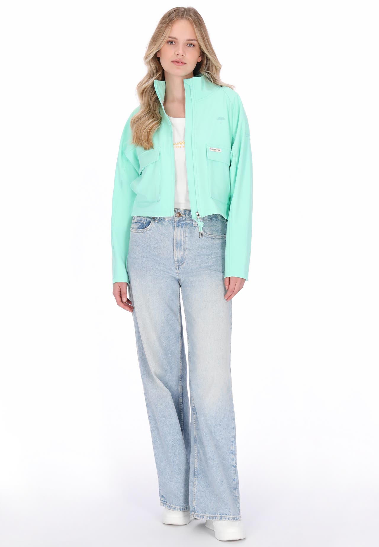 SCHMUDDELWEDDA Übergangsjacke mint, Bild 1