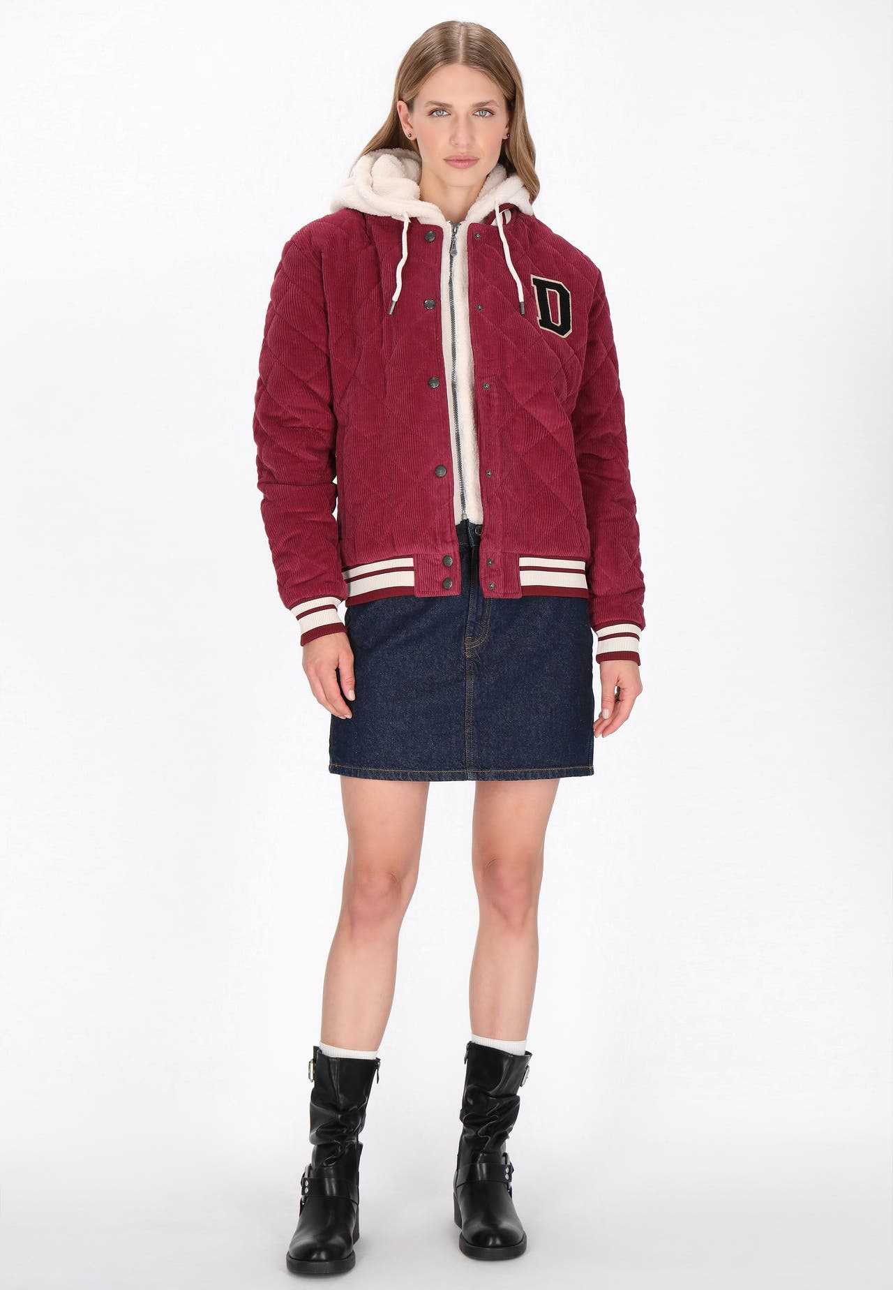 DREIMASTER Übergangsjacke burgundy, Bild 1